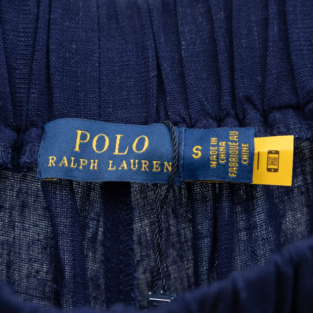 P270 top version (different currencies) You can scan the QR code to enter the official website. Style: Ralph Lauren POLO linen old money style embroidered trousers. Color: Picture color. Size: S-L. Fabric: Linen. Accessories: Full set of customized accessories. No gender distinction. Same style for men and women.